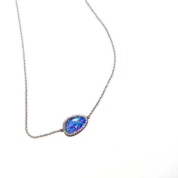 Blue opal