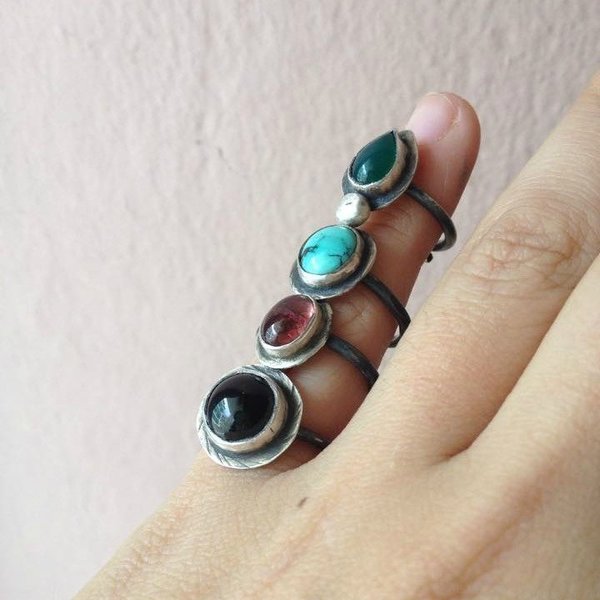 Chevalier Turquoise Ring | Τιρκουάζ, ασήμι 925