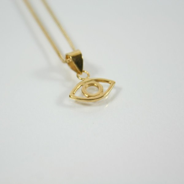 Chain gold plated necklace
