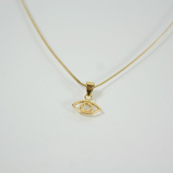 Chain gold plated necklace