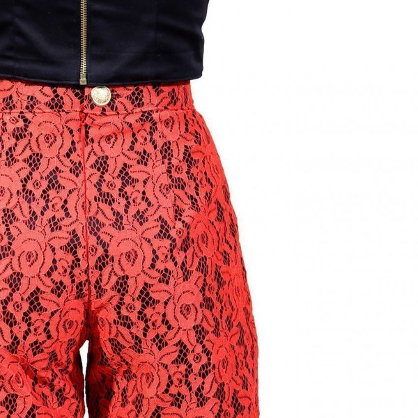 Pasta Floral Lace Shorts