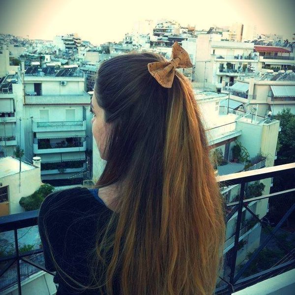 Φιογκάκι για τα Μαλλιά "Cork Bow"