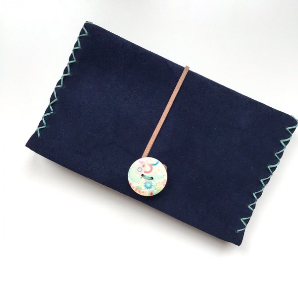 Δερμάτινη Θήκη Καπνού Cute Button