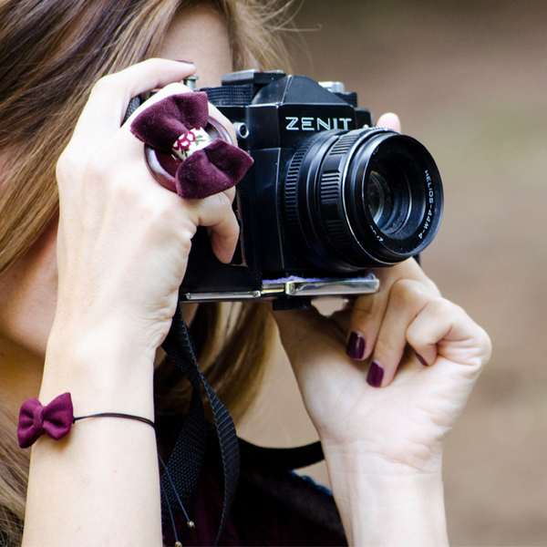 Bordeaux Velvet Ring