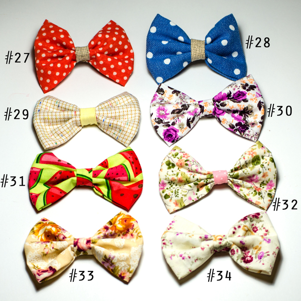Hair Bow Clips