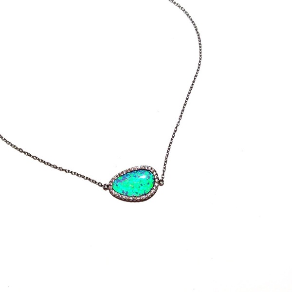 Blue opal