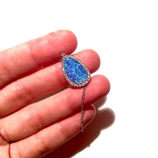 Blue opal