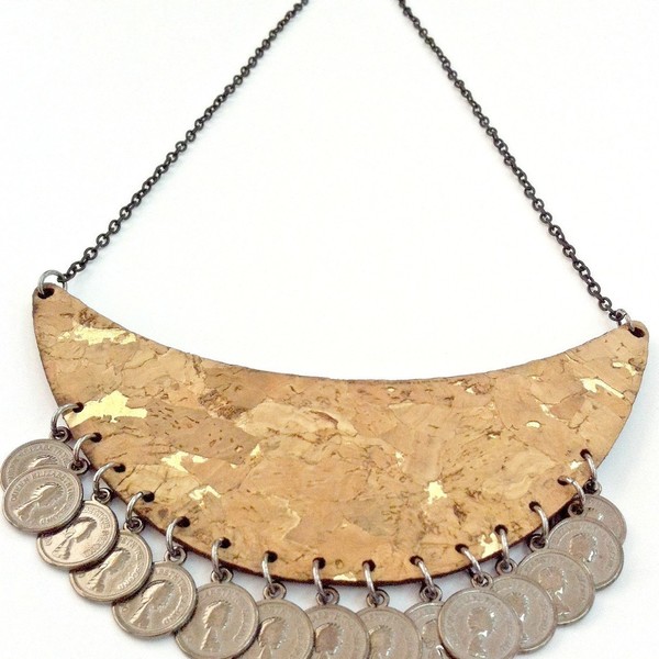 Κολιέ φελλός "Cork Goddess"