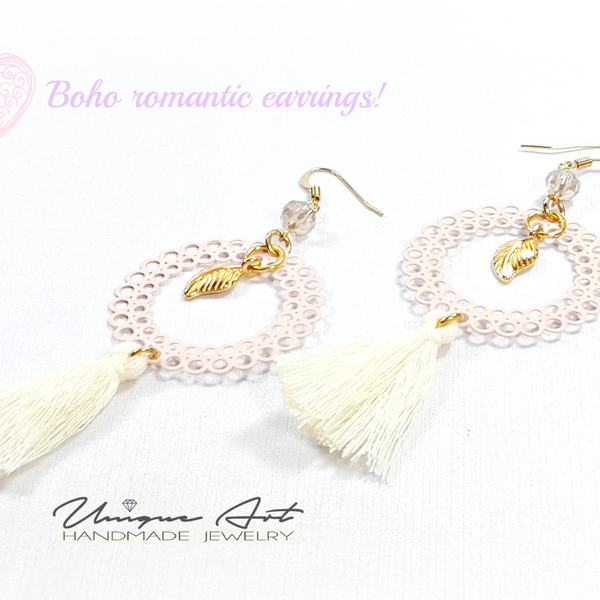 Romantic dentelle earrings