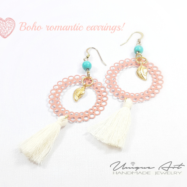 Romantic dentelle earrings