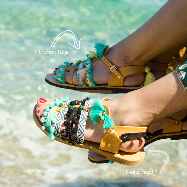 #Karma Beach# & #Βinalong Βay# Sandals