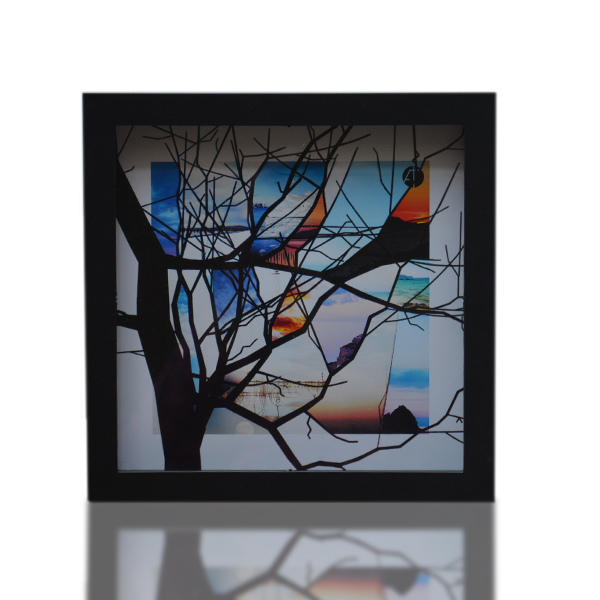 ένα κομμάτι ουρανός | ελληνικό artprint με ξύλινο κάδρο