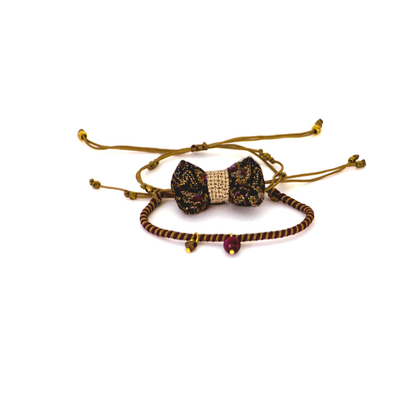Bow Bracelets Set Persian