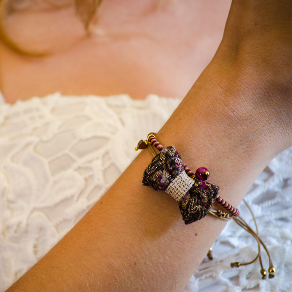 Bow Bracelets Set Persian