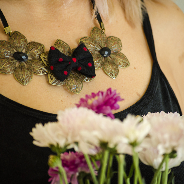Red Dots Necklace