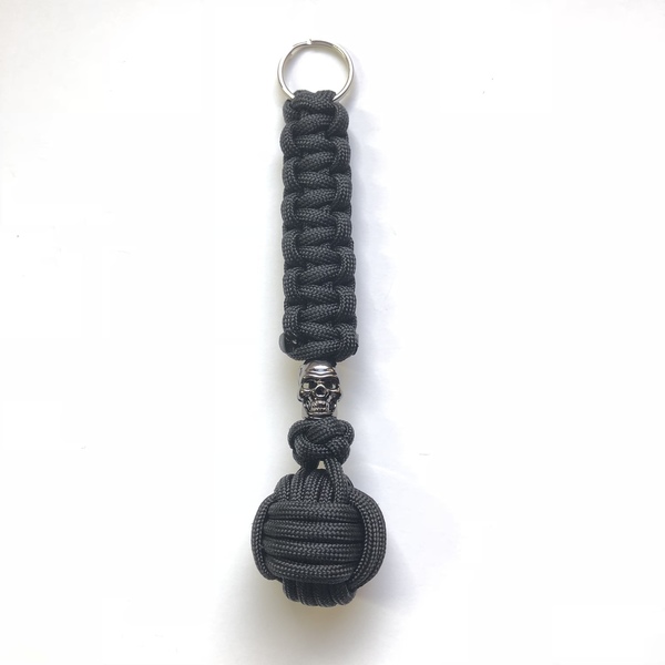 Monkey's fist Olive n' Army camo with Skull