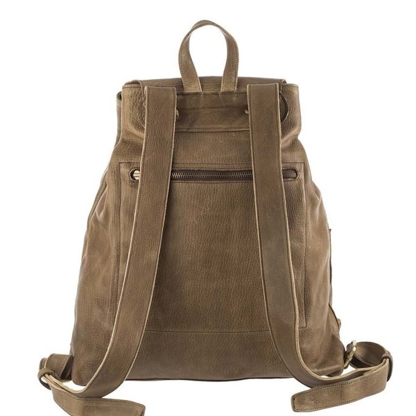 Unisex Leather Backpack