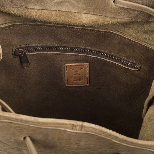 Unisex Leather Backpack