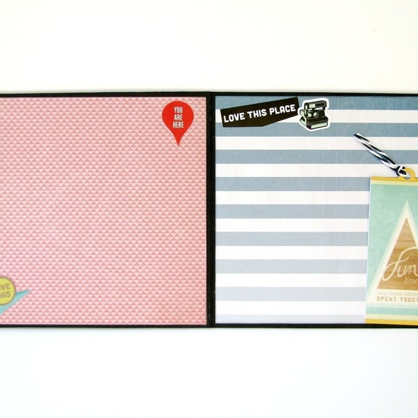 Άλμπουμ scrapbooking με θέμα το ταξίδι