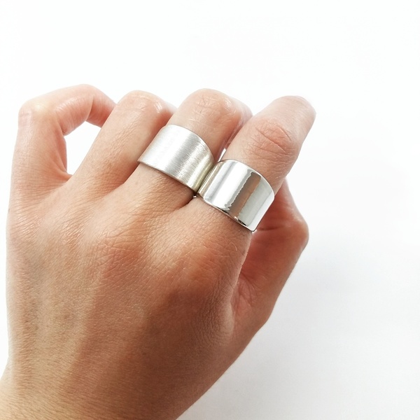 Minimal flat ring - Silver 925