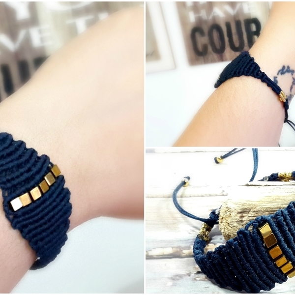 Unique macrame bracelet