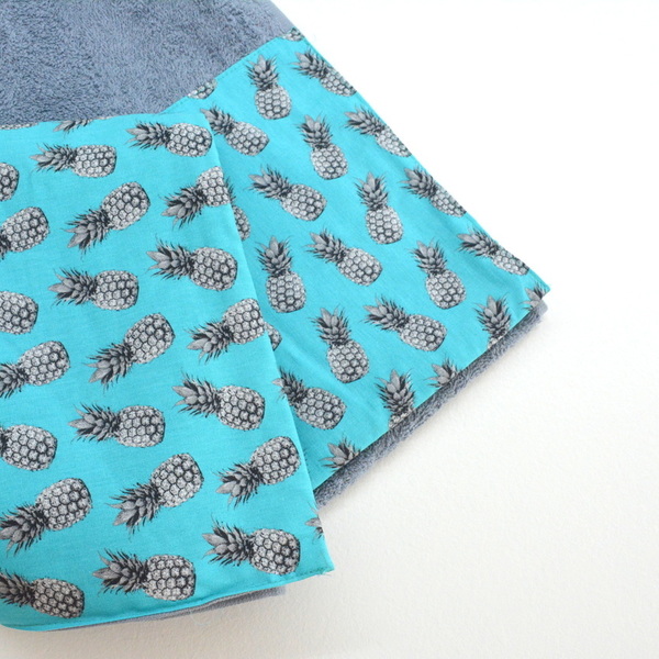 Pineapple beach towel