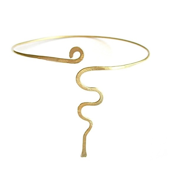 upper arm snake| χειροποιητο βραχιολι μπρατσο φιδι minimal