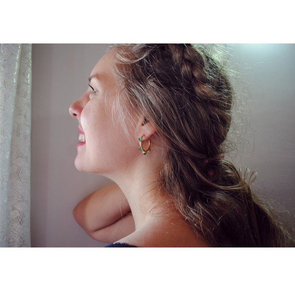 *Sunrise Hoop Earrings*