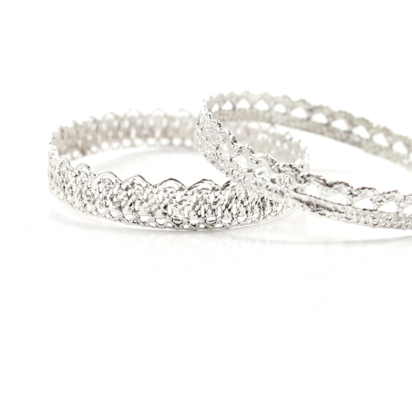 Silver lace Bracelet