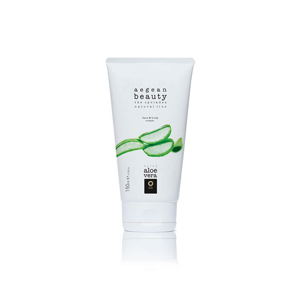 Aegean Beauty Natural Κρέμα προσώπου, σώματος με Aloe Vera 150ml