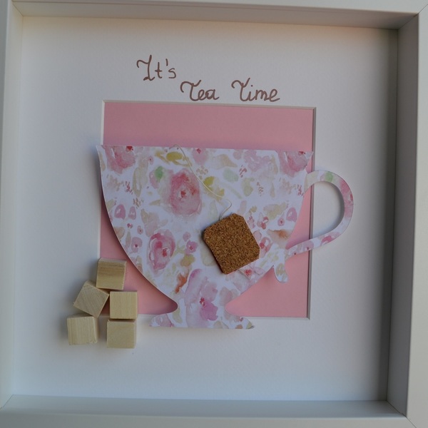 Καδράκι Tea Time Φλυντζάνι