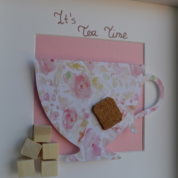 Καδράκι Tea Time Φλυντζάνι