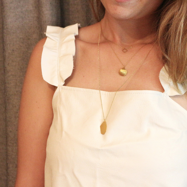 Silver Shell Necklace