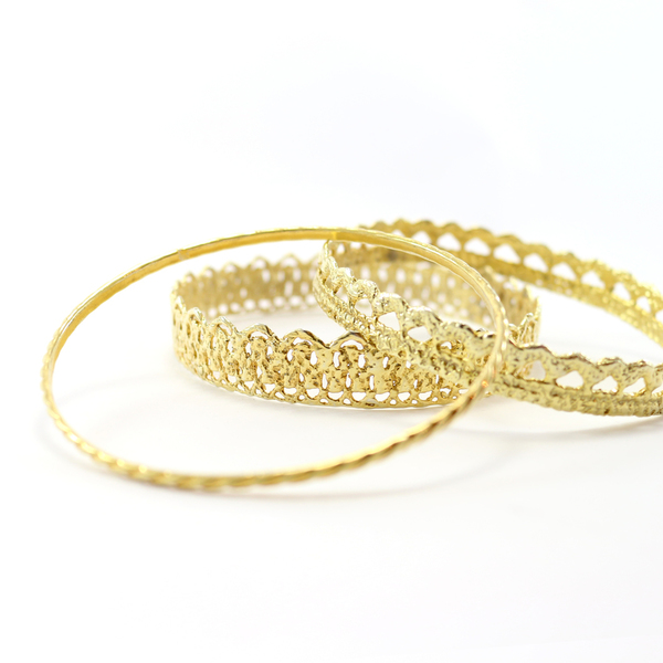 Gold plated Lace Bracelet
