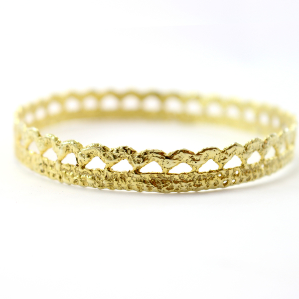 Gold plated Lace Bracelet