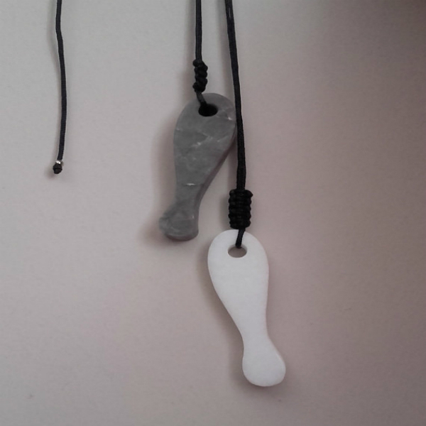 F i s h Marble Pendant