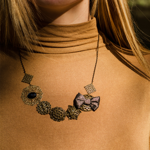 Precious Buttons Necklace