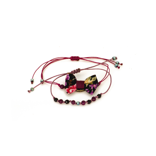 Alice Bow Bracelets Set
