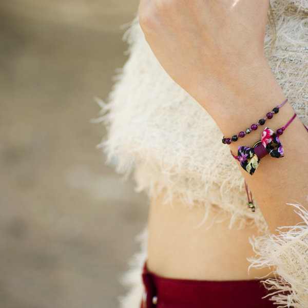 Alice Bow Bracelets Set