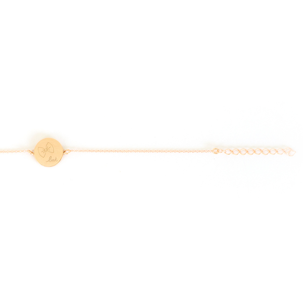 Lucky Bow Bracelet Rose Gold