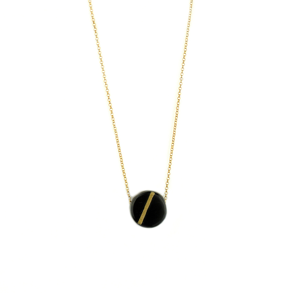 "A r i s t a r c h o s " Circle Marble Necklace 925-Χειροποίητο Κρεμαστό από Ελληνικό Μάρμαρο!