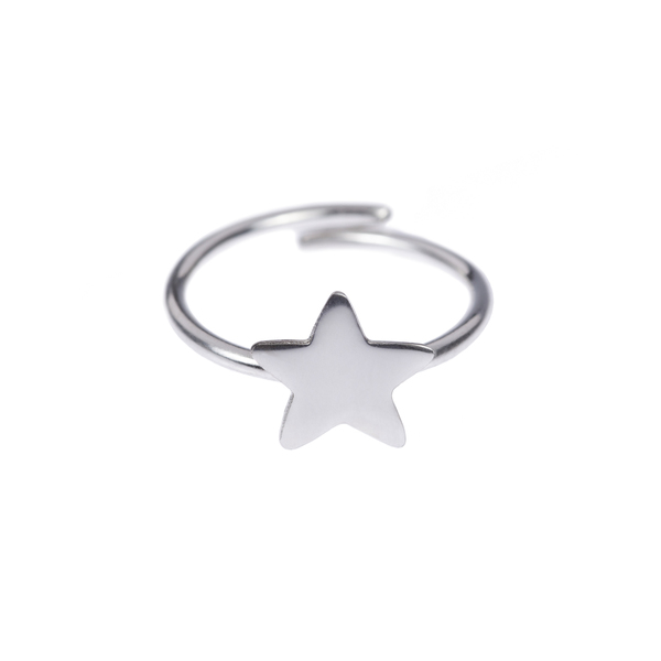 _star ring - χειροποίητο δαχτυλίδι αστέρι