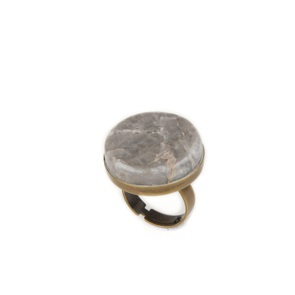 C R E T E C I R C L E Marble Ring-Δαχτυλίδι από Ελληνικό Μάρμαρο!