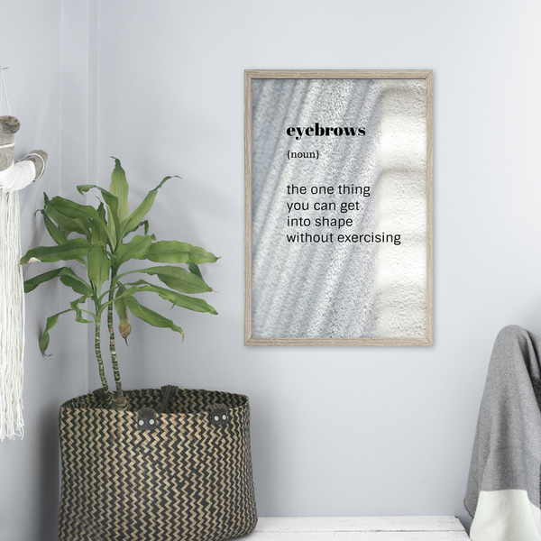Αφισα 20χ25εκ για το Υπνοδωματιο / typography print 20x25cm