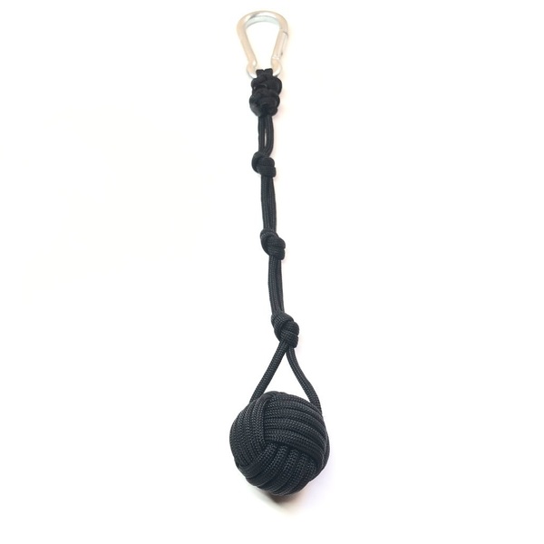 Monkey's fist Black with Carabiner