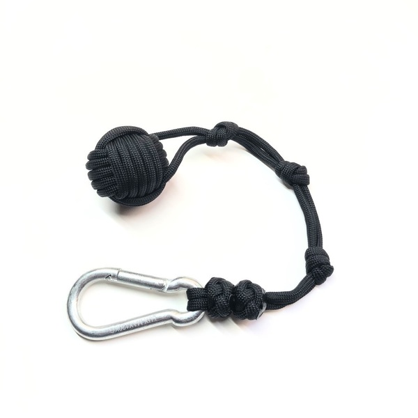 Monkey's fist Black with Carabiner