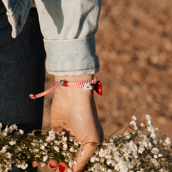 Red Polka Butterfly March