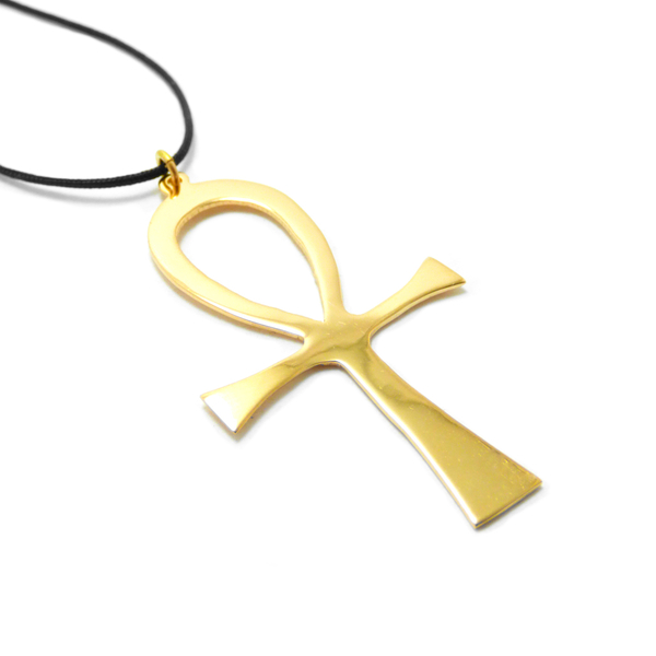 " Ankh " - Χειροποίητο επάργυρο ή επίχρυσο μενταγιόν Ankh!