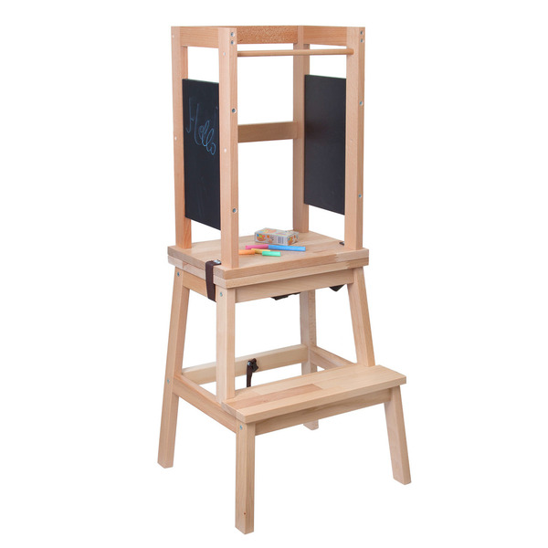 Learning tower to desk με μαυροπίνακα