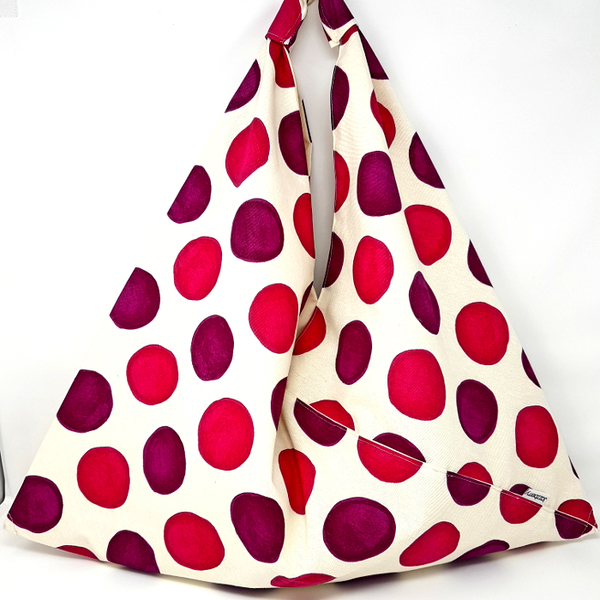 Σετ Origami ώμου Jazzberry Dots και ασορτί νεσεσέρ